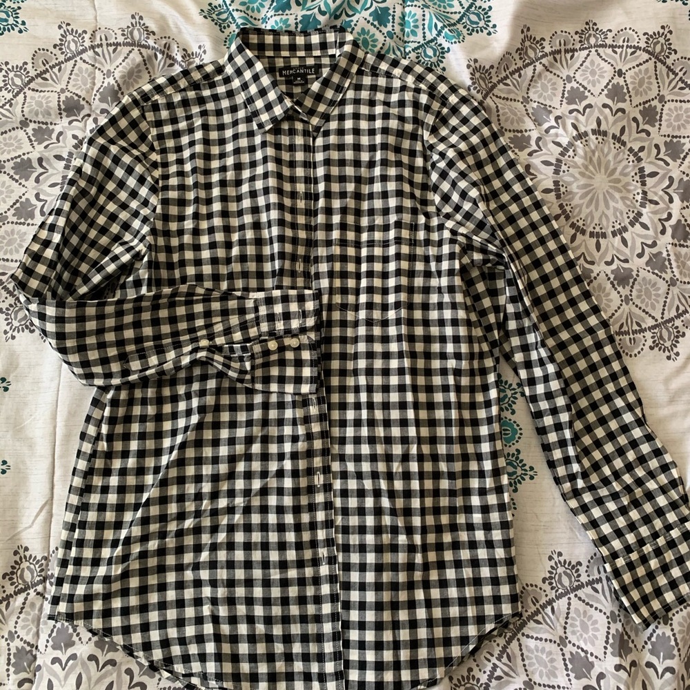 J.Crew - Mercantile Gingham Button Down